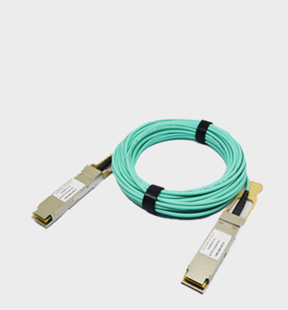 Active Optical Cables (AOC) — 10G – 100G optical transceiver supplied by Canjin Technology